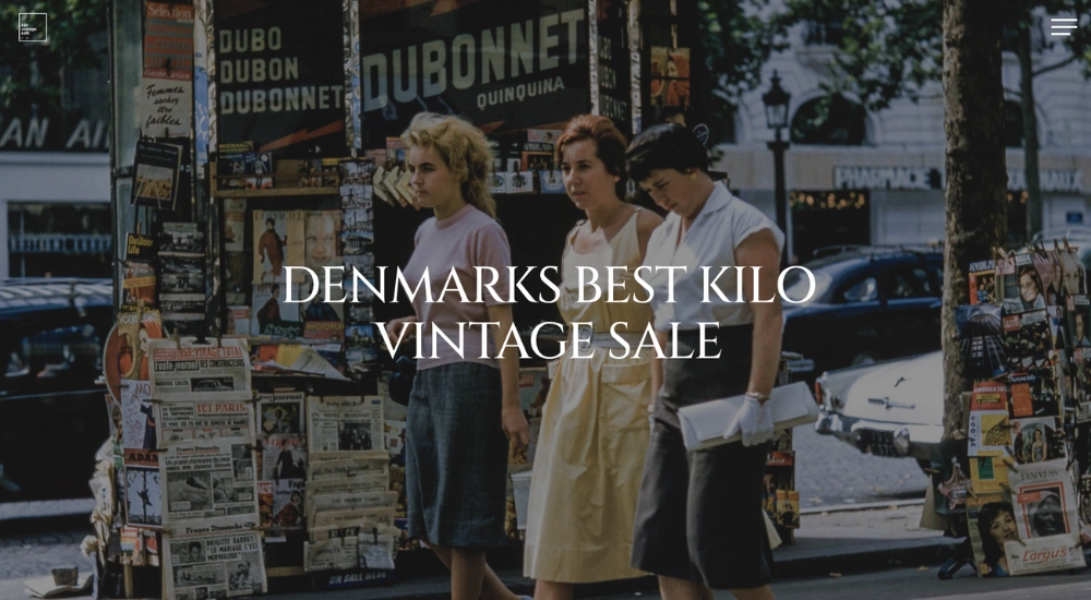Website Development for kilovintagesale